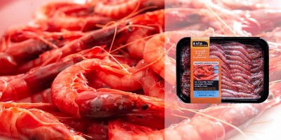 Les Crevettes Apéro sauvages Alistados entières crues 400 g
