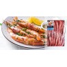 Les Grosses Gambas sauvages entières crues 2 kg