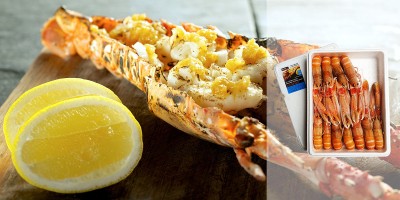 Les Langoustines géantes entières crues 1,35 kg