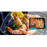 Les Grosses Gambas sauvages entières crues (4-6) 400 g
