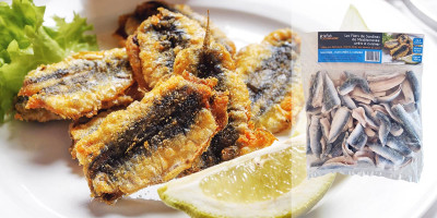 Filets de Sardines méditerranée surgelées - Recette poêlés aux saveurs du sud